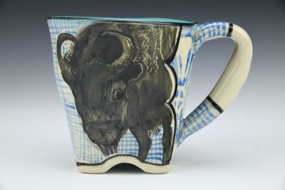 Blue Bison Mug