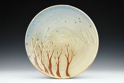 Large Platter with Murmurations