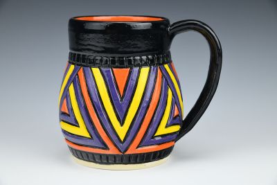 Orange Trim Mug