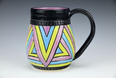 Lilac Trim Mug