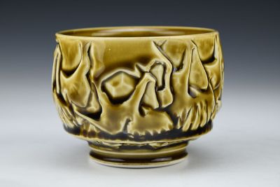 Amber Skull Cup