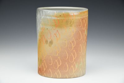 Raindrop Oval Vase