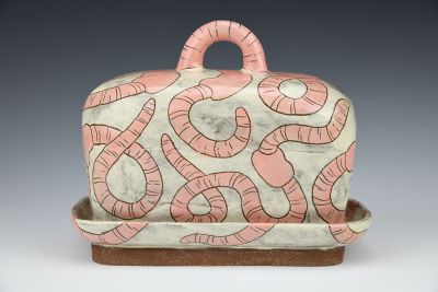 Worm Butter Dish