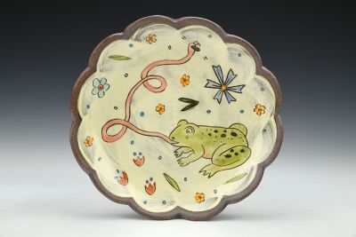 Hungry Frog Wall Plate