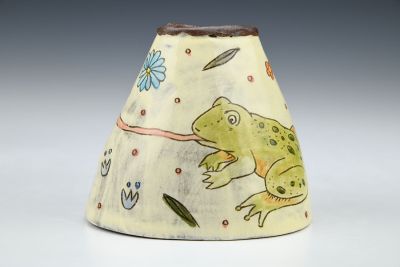 Froggy Bud Vase