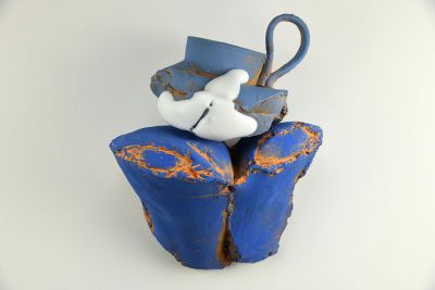 Blue Mug Shelf