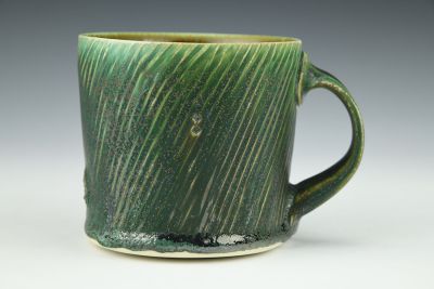 Round Green Mug
