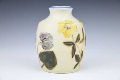 Violet, Buttercup and Maple Vase