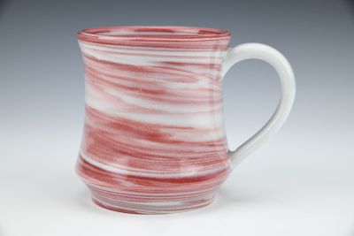 Red Swirl Mug