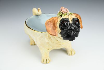 But What Will You Do For Me Now? - Pug Trinket Dish