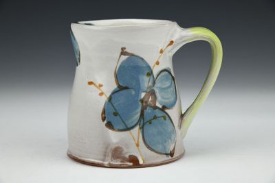 Mug with Blue Flowers