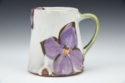 Lavender Floral Mug
