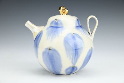 Blue Dots Teapot