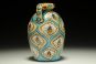 Turquoise Jug with Ogees and Bees