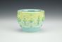 Chartreuse and Turquoise Sipper