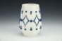 Dark Teal and White Mimosa Cup