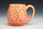 Orange and Red Mug