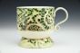 Green Lace Mug