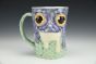 Purple/Teal Frog Ice Cream Mug