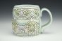 Stained Glass Mug in Celadon