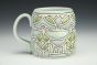 Stained Glass Mug in Celadon