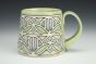 Stained Glass Mug in Celadon