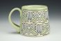Stained Glass Mug in Celadon