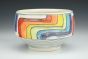 Rainbow Stripe Bowl