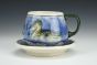 Mallard Duck Family Teacup and Saucer