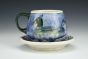 Mallard Duck Family Teacup and Saucer