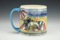 Beach Raccoon Mug