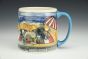 Beach Raccoon Mug