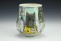 Pottery Cat Cup