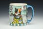 Pottery Cat Mug