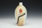 Snake and Desert Paintbrush Bottle Vase