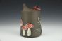 Mushroom and Fern Oil Cruet