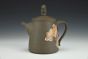 Squirrel with Oak Leaves and Acorns Teapot