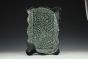 Skull Impression Jade and Black Deep Dish Platter