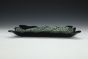 Skull Impression Jade and Black Deep Dish Platter