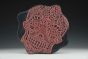 Skull Impression Red and Black Charcuterie Platter