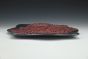 Skull Impression Red and Black Charcuterie Platter