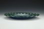 Skull Impression Seaweed Green Large Oval Serving Platter