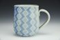 Blue Gradient Diamond Mug