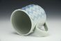 Blue Gradient Diamond Mug