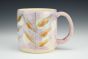 Moon and Leaves in Lavander Mug