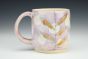 Moon and Leaves in Lavander Mug