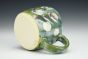 Moon and Leaves in Moss Green Mug