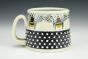 Bees & Dots Mug