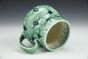 Green Floral Cup