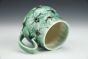 Green Floral Cup